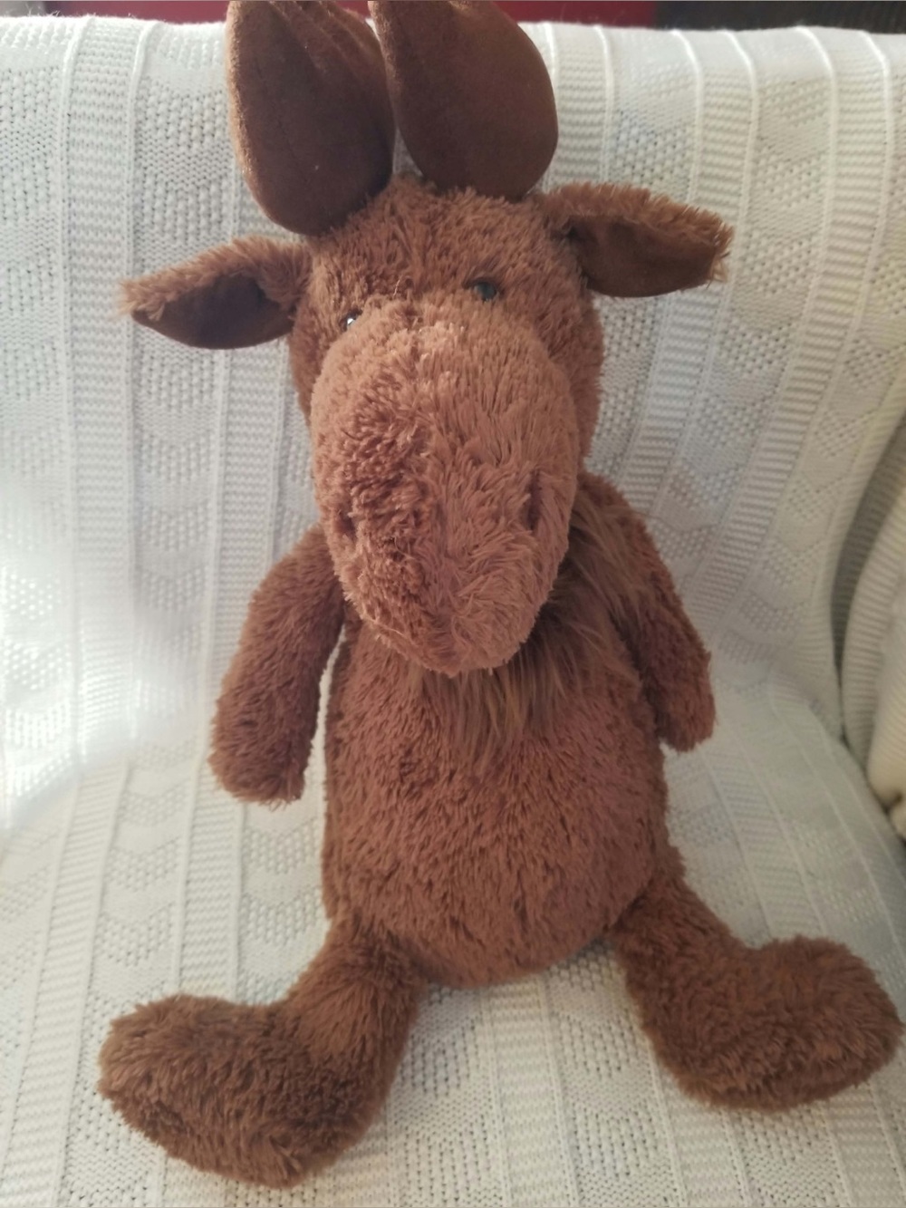 Jellycat Plush Brown Moose Stuffed Animal 40” - Soft Kids Comfort Toy